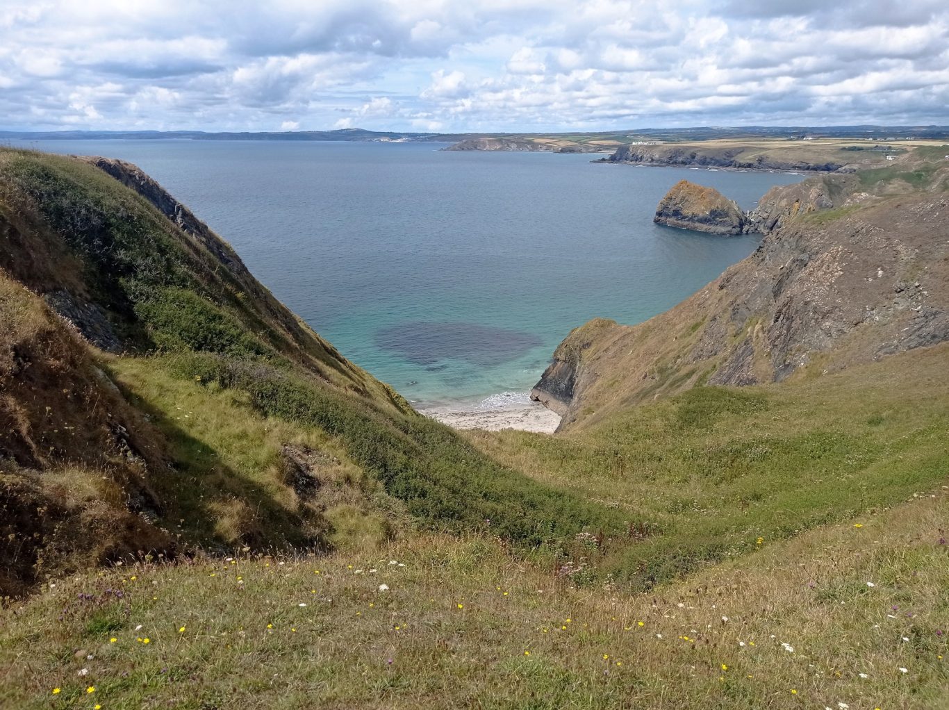 Secret beach near Mullion